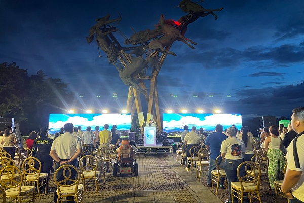 Plano general del evento del Día Mundial del Turismo