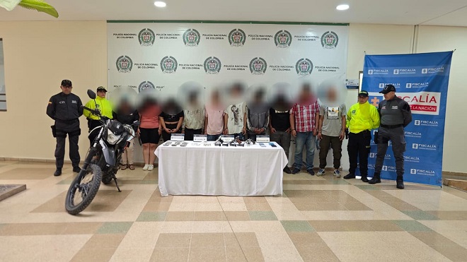 dejada a disposición de autoridad competente
