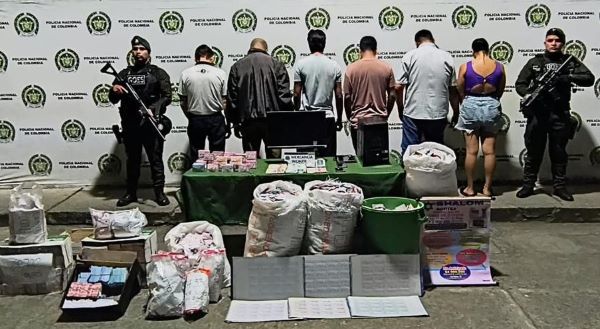 desmantelan red ilegal de rifas.