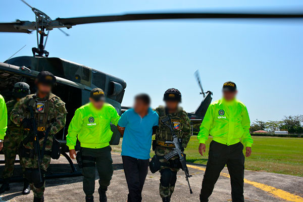 Capturado cabecilla militar del ELN en el departamento de Arauca