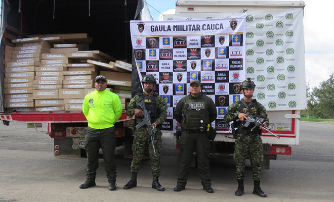 Mercancía avaluada en $67 millones