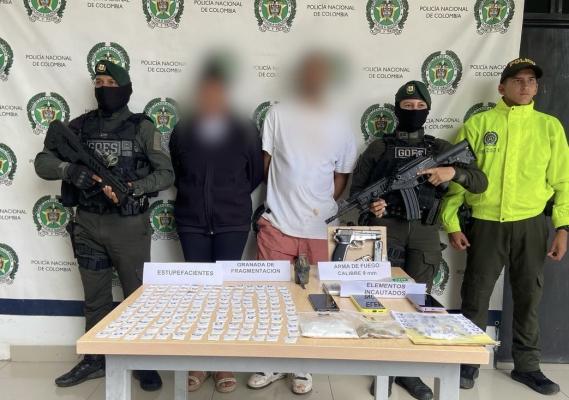 Capturadas personas de confianza del grupo delincuencial "La Firma"
