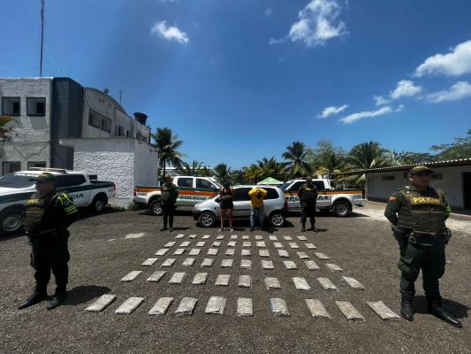 30 Kilogramos de Marihuana incautados 