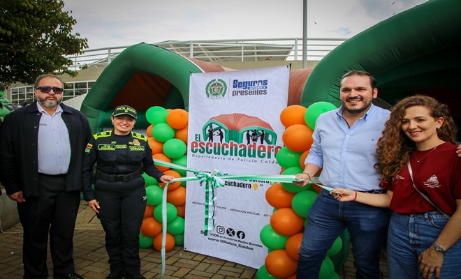 El Escuchadero de la Policía Nacional en Caldas coronel Rocio Milena Melo Puerto