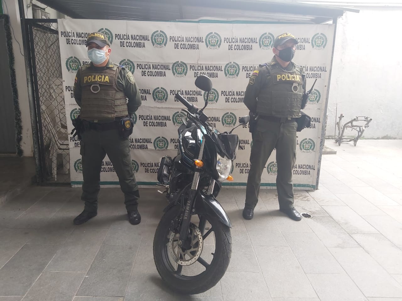 En tiempo record la Policía logró la recuperación de motocicleta hurtada |  Policía Nacional de Colombia