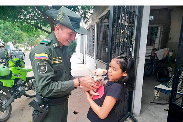 Entregamos nueva mascota a Lauren