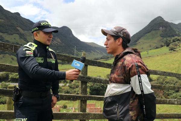 entrevistas a ciudadanos que viven cerca al nevado