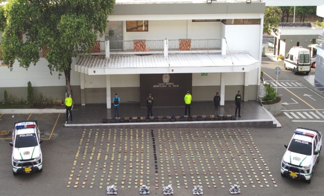 En el operativo se logró la incautación de 670 kilogramos de estupefacientes