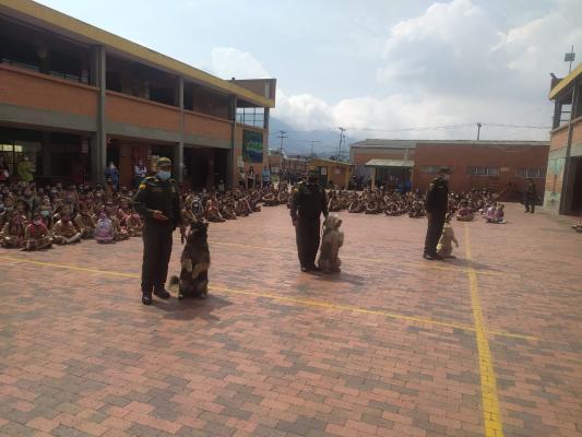 Acompañamiento regreso a clases, institución educativa la Arboleda