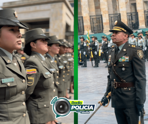 500 nuevos uniformados en Bogotá para reforzar la seguridad