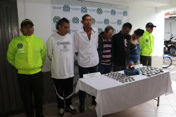 Con esta actividad operativa damos un golpe contundente al tráfico de estupefacientes