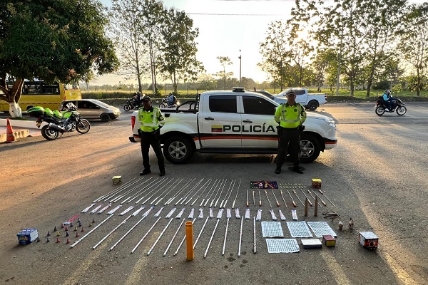 Contundente golpe contra la pólvora en Córdoba