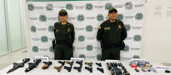 incautación de arsenal