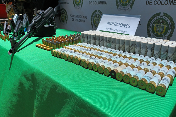incautación armas