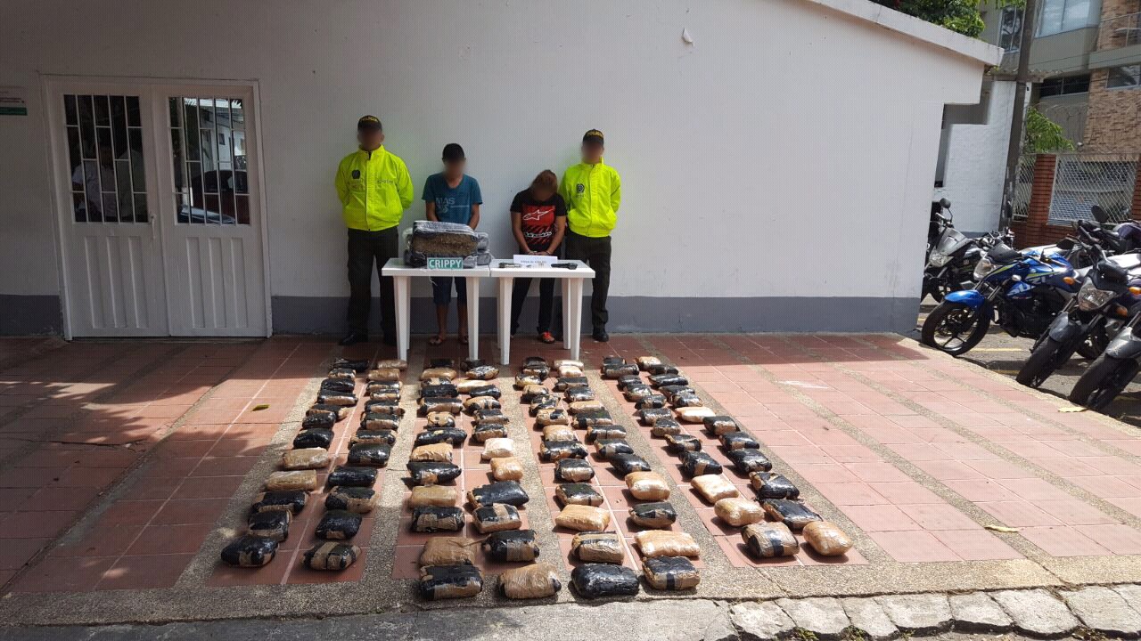 El alucinógeno esta avaluado en $613.000.000 donde se logró la captura de tres personas
