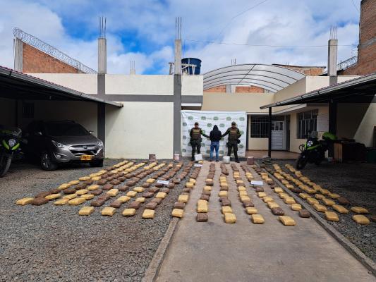 incautan drogas en Nariño