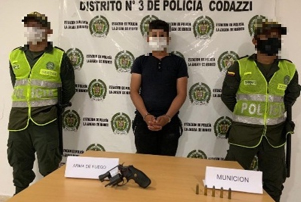 Incrementamos actividades operativas contra el porte ilegal de armas en el Cesar