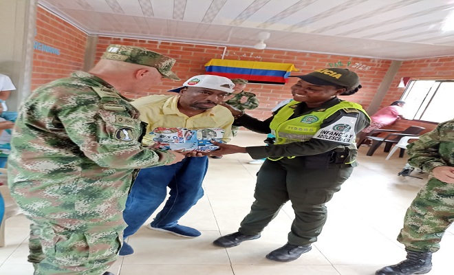 Entrega de regalos