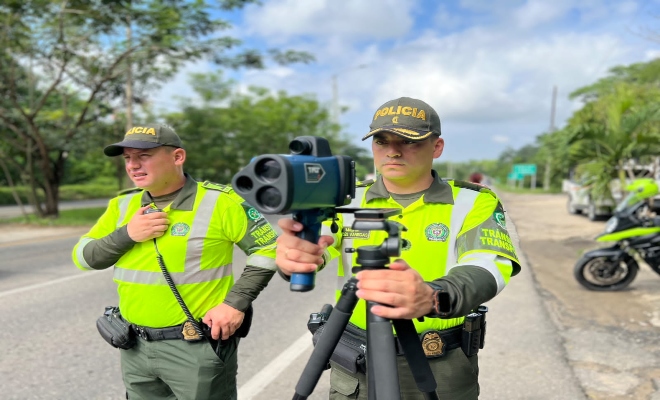 la Policía Nacional  seccional de Tránsito y Transporte plan especial para garantizar la seguridad y eficiencia en las vías.