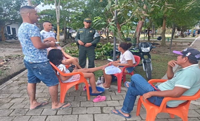 la Policía Metropolitana de Montería fortalece la prevención de delitos sexuales en Cantaclaro. Con mensajes claros y actividades pedagógicas, la Policía refuerza la protección de niños y adolescentes en Cantaclaro.