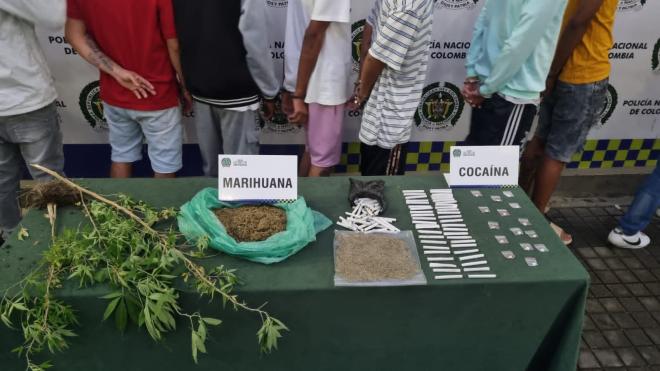 Fueron capturadas 15 personas, entre ellas el “Flaco Dogor”