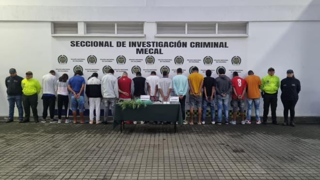 Capturados ‘Los Queseros’, banda de microtráfico
