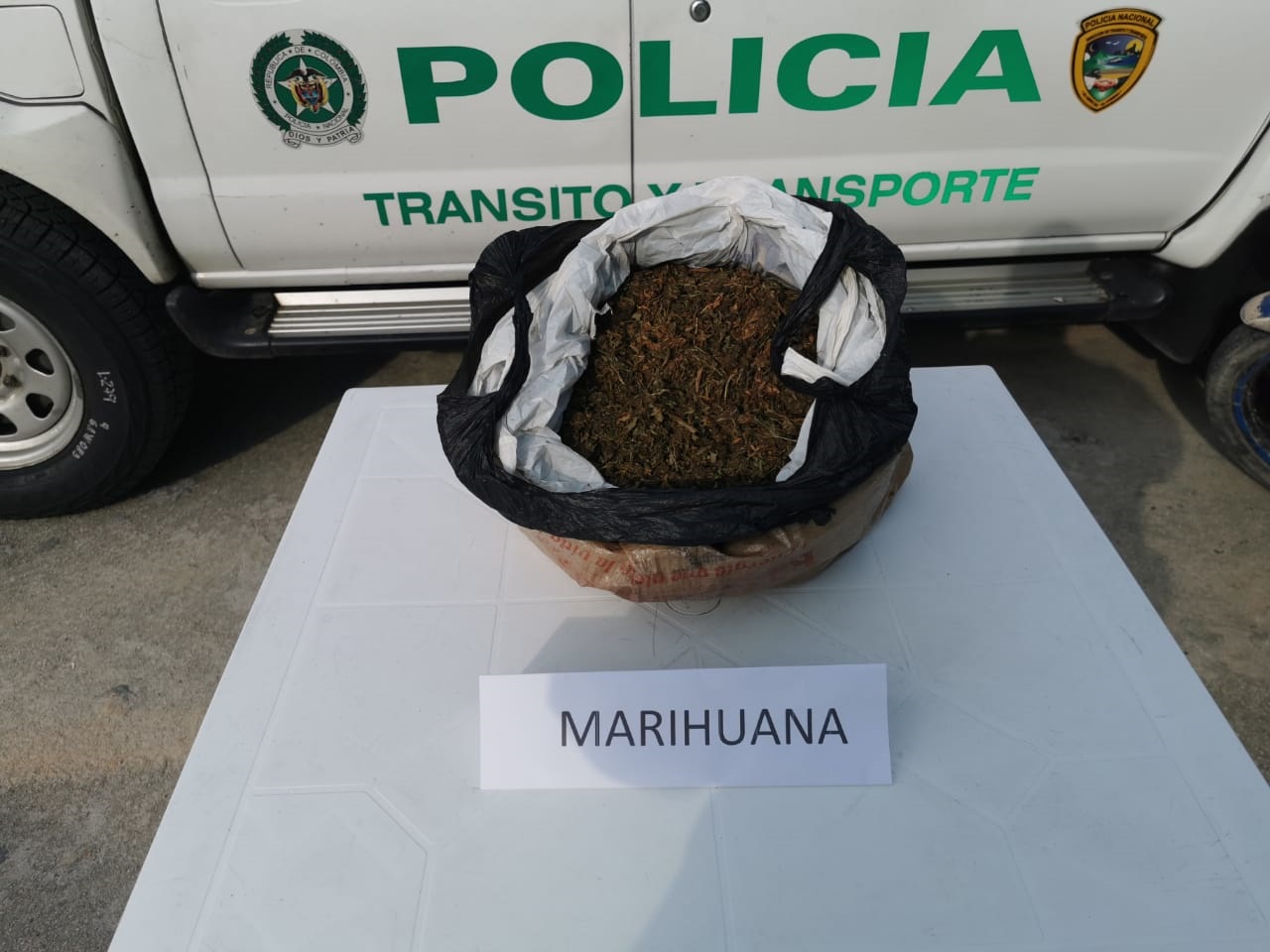 Droga incautada 