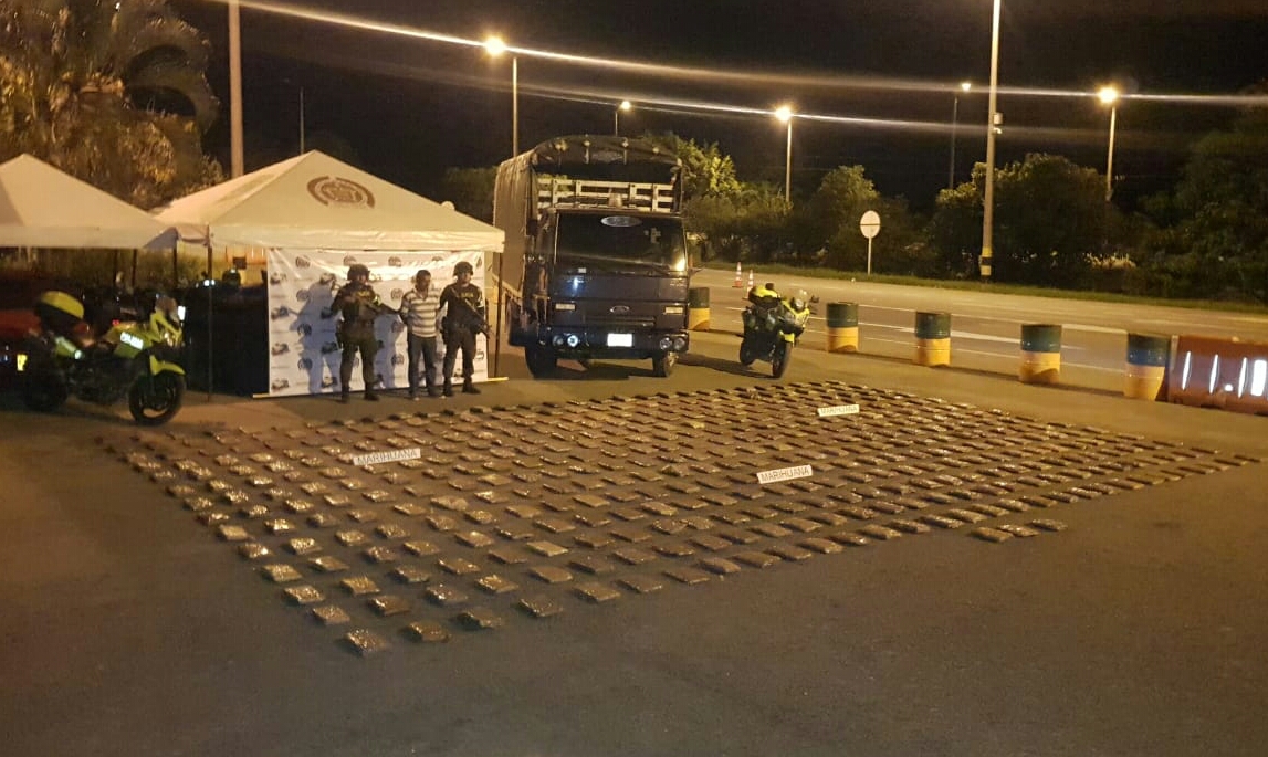Marihuana incautada