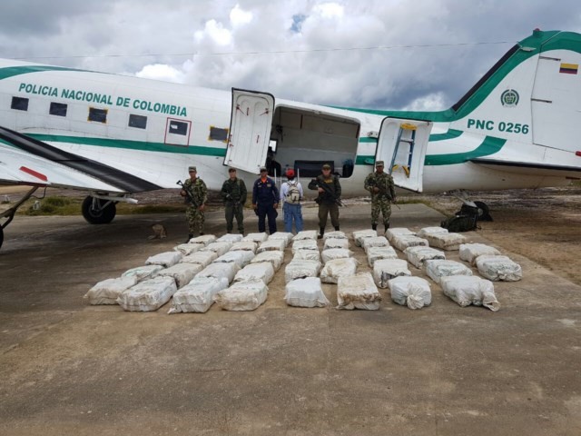 Duro golpe al narcotráfico en el amazonas  