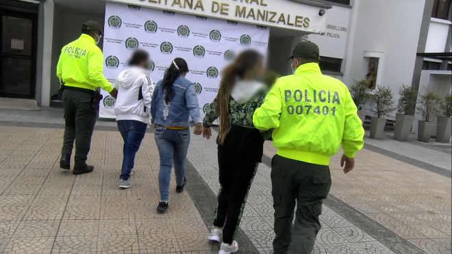 Con la operación “Morfeo” capturamos a tres mujeres por hurto calificado y agravado
