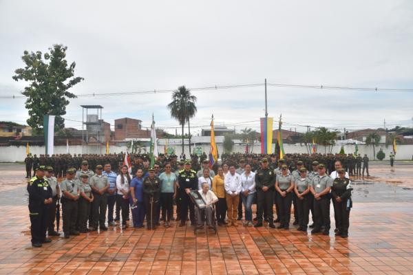 Homenaje al doctor Rafael Vanegas Dávila ex alcalde de el espinal