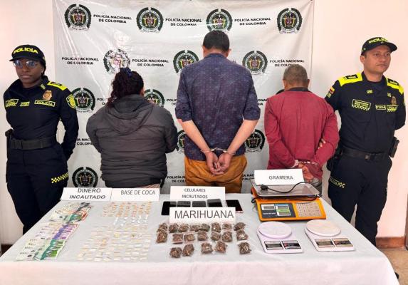 acciones operativas para contrarrestar el tráfico local de estupefacientes golpe al microtráfico en Caldas