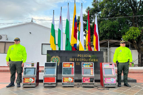 maquinas incautadas