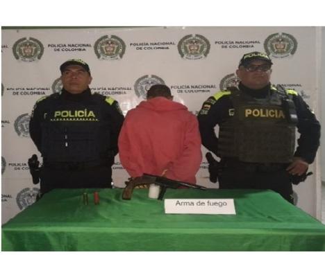Captura por arma de fuego