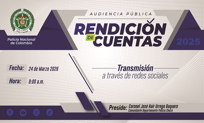 Rendición de cuentas Chocó