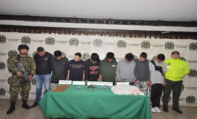 En Itagüí, afectada una estructura delincuencial dedicada a la comercialización de estupefacientes