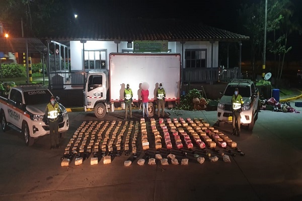 Capturado por 350 kilos de marihuana 