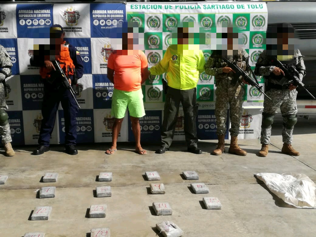 Cocaina incautada