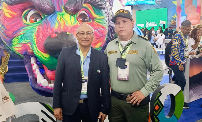 La Policía Nacional presente en la vitrina turística ANATO 2024