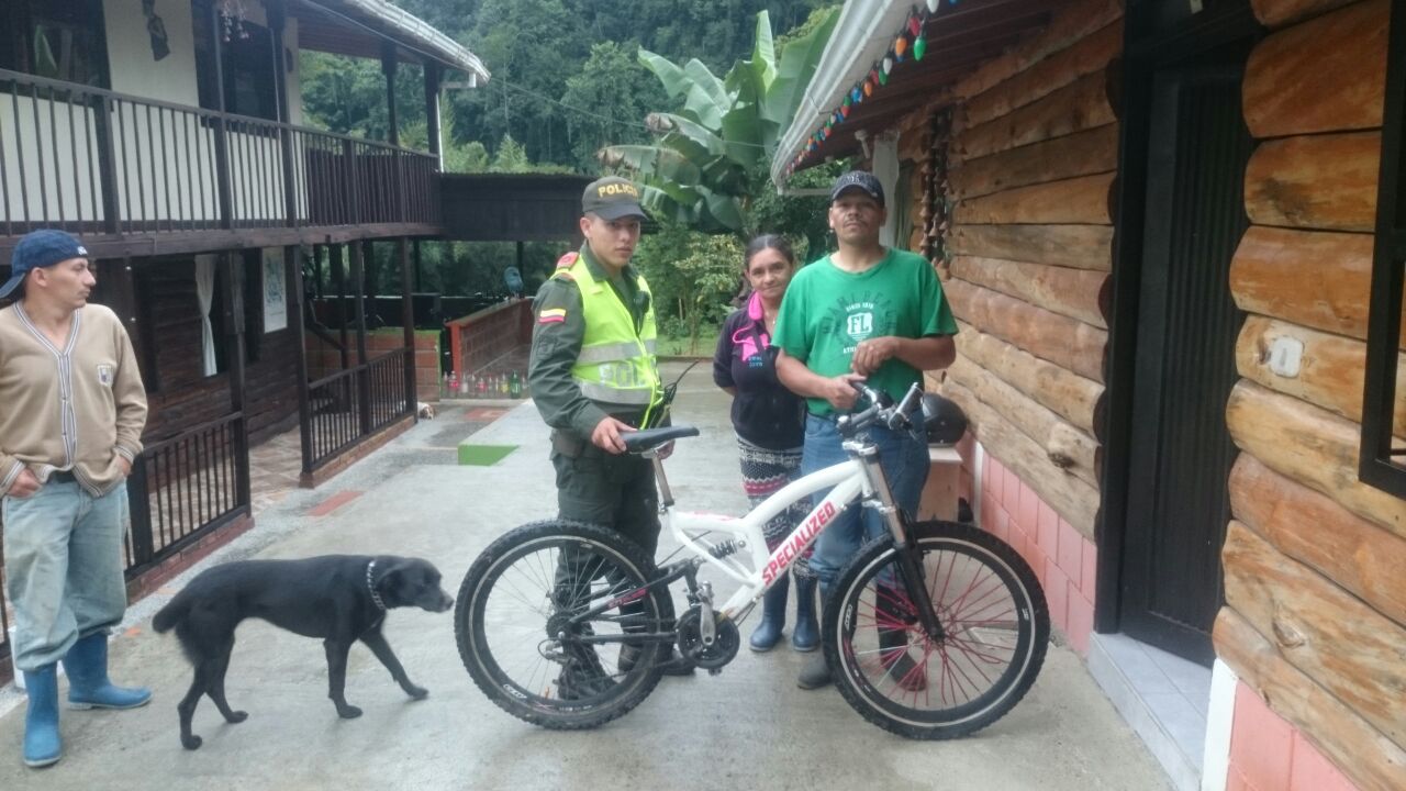 Con la recuperación y entrega de tres bicicletas hurtadas, trabajamos en la tranquilidad de la ciudadanía.
