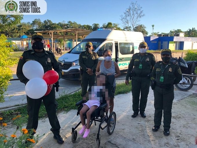 Regalando sonrisas