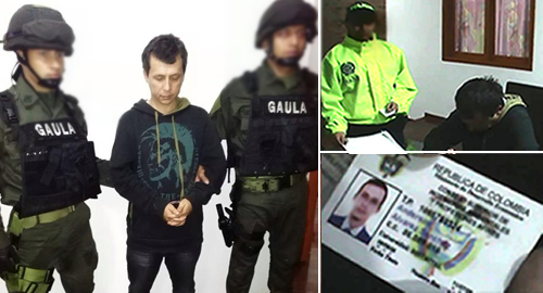 POLICIA CAPTURA DE ALIAS PORRON Y DOS DE SUS ESCOLTAS