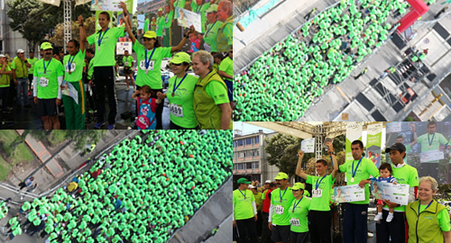 POLICIA COLOMBIA-carrera 10 k