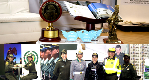 POLICIA NACIONAL-feria del libro-bogota