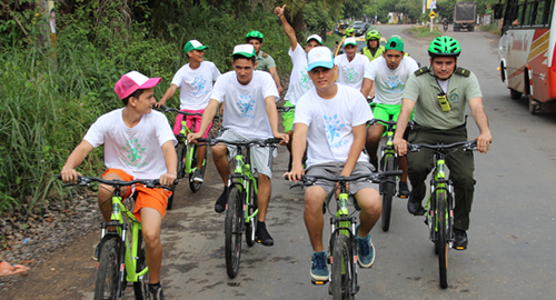 POLICIA NACIONAL-bicicleta-medio ambiente
