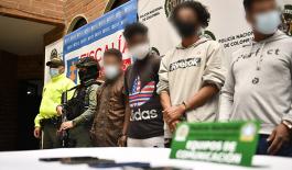 Entre los capturados están 3 coordinadores y 6 integrantes. Judicializados 11 integrantes de grupo criminal del centro oriente de Medellín