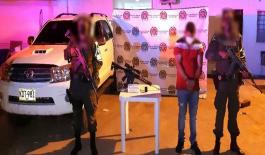 Incautamos un fusil de asalto en una camioneta que se dirigía a Montería Somos uno, somos todos contra el homicidio