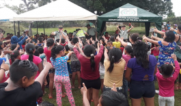 actividad comunitaria con niños actividad comunitaria con niños del Vichada