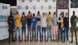 Así fue la operación Maremoto en la que cayeron 10 de una organización criminal Recaudarían cerca de $150’000.000 de manera mensual, producto de las extorsiones a sus víctimas.