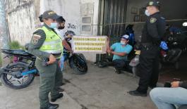 Realizamos campaña contra el hurto a motocicletas Realizamos campaña contra el hurto a motocicletas